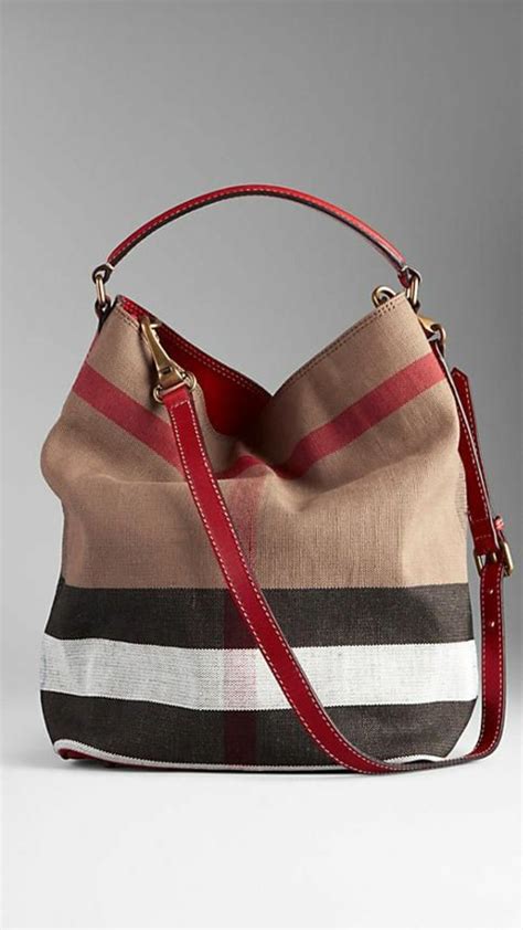 sac toile burberry|Burberry bag price list.